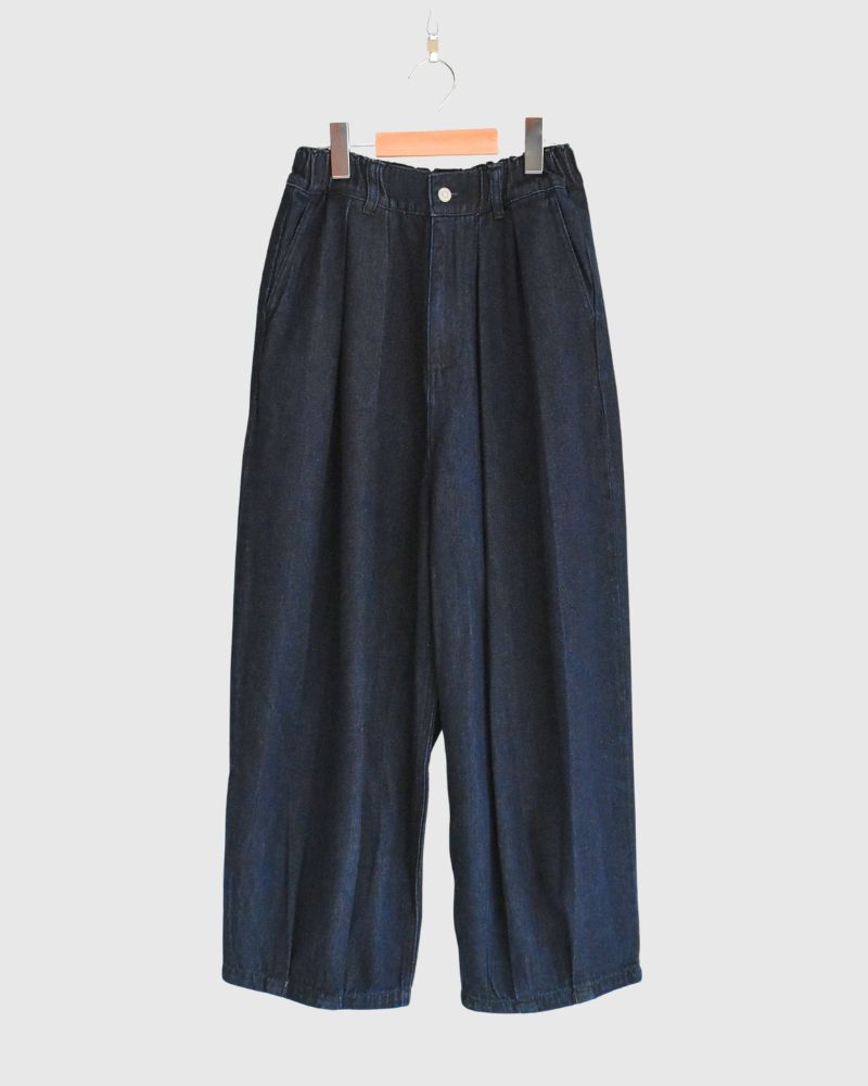 Hem Design Cocoon Silhouette Denim 'SAFY' in OneWash