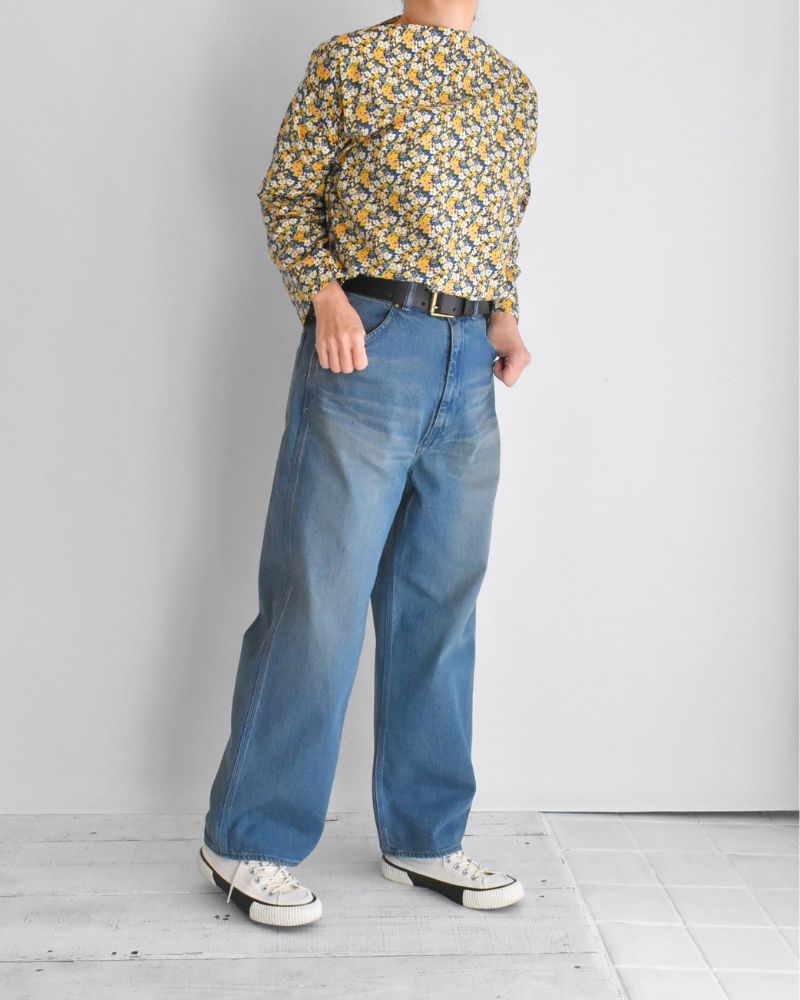 Loose Painter Denim Pants in VintageWash