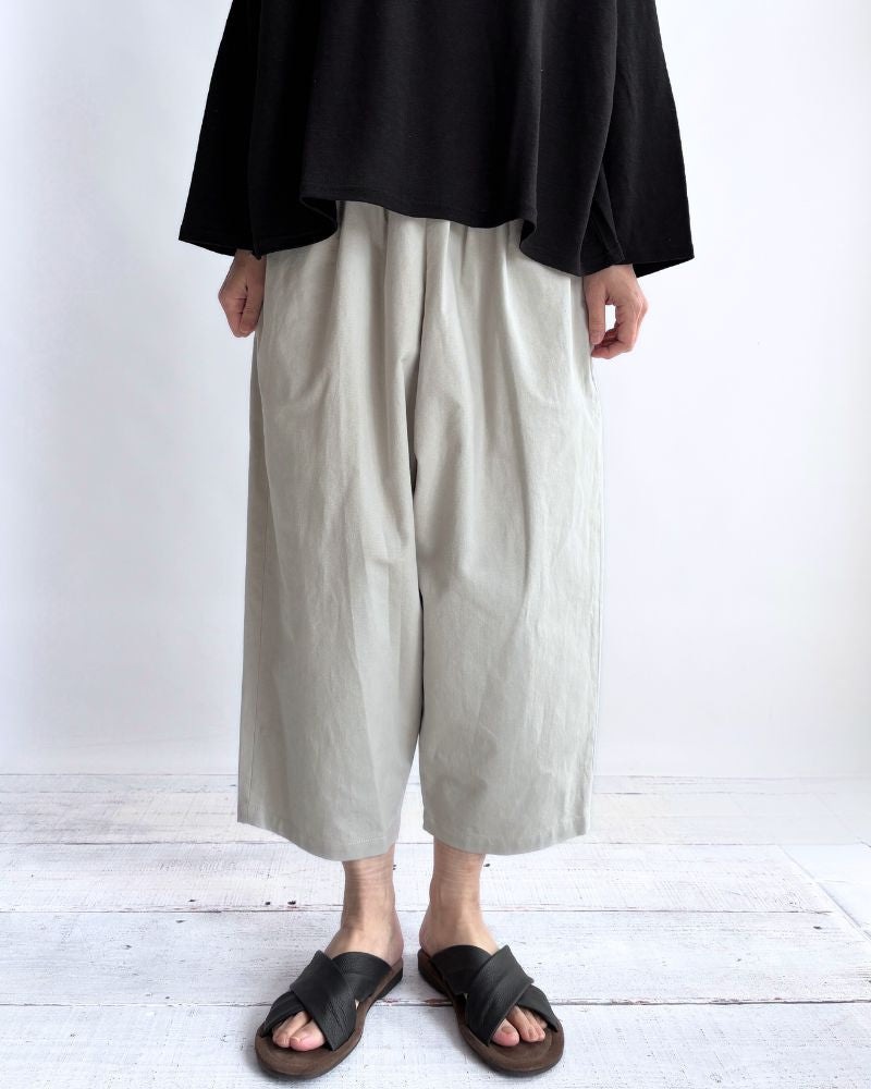 Egg Pants (Cotton Washi) in Gray