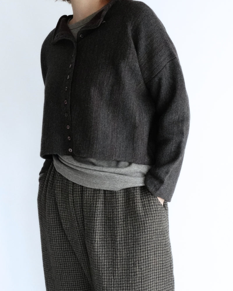 Yak Crew-Neck Pullover in Gray