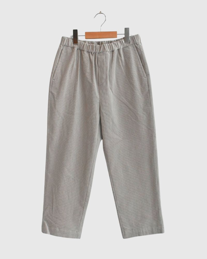 11WALE CORDUROY EASY TAPERED PANTS in Beige
