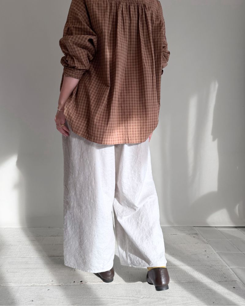 [Pre-order] F/W G1223 Antique Jacquard Wide Pants (End of Aug - Early Sep)