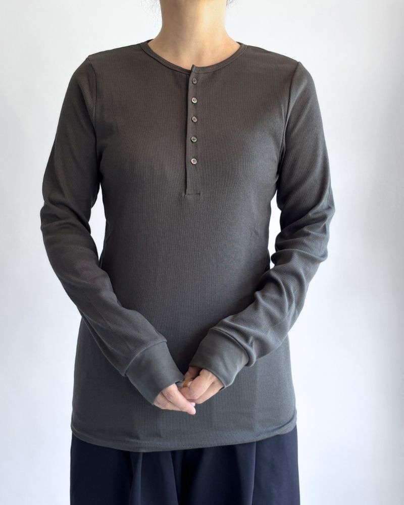 Teleco Henley Long Sleeve Tee