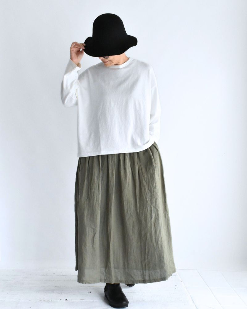Jersey Pullover in White