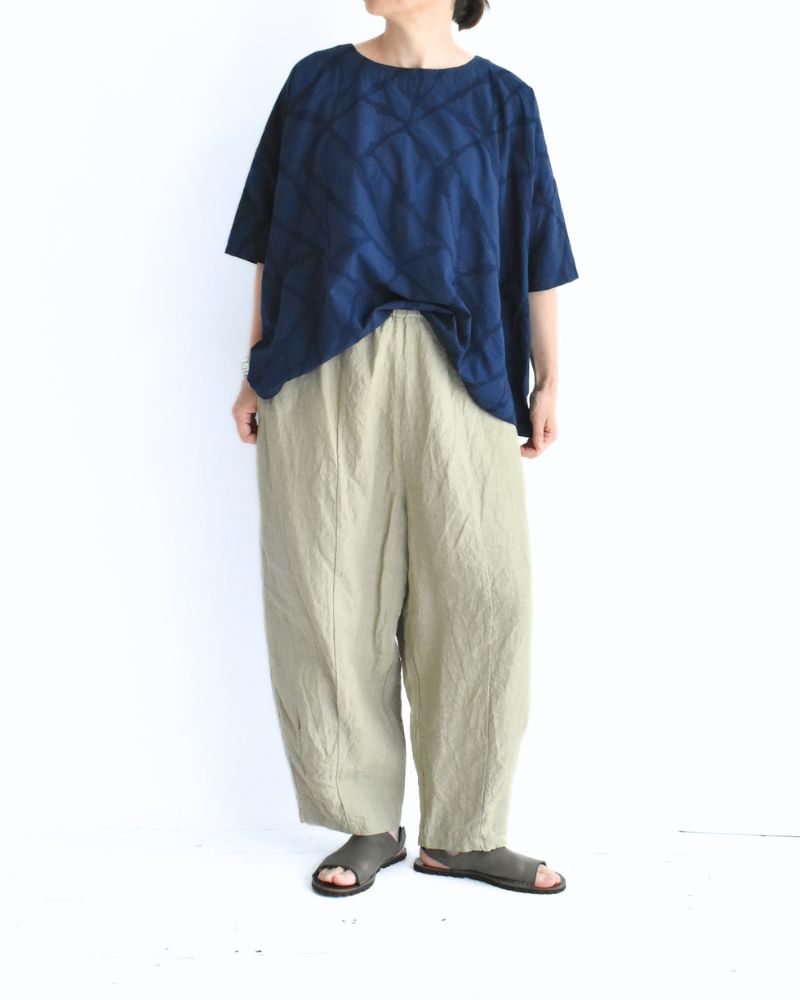 40/- Linen Charlie Pants in Beige