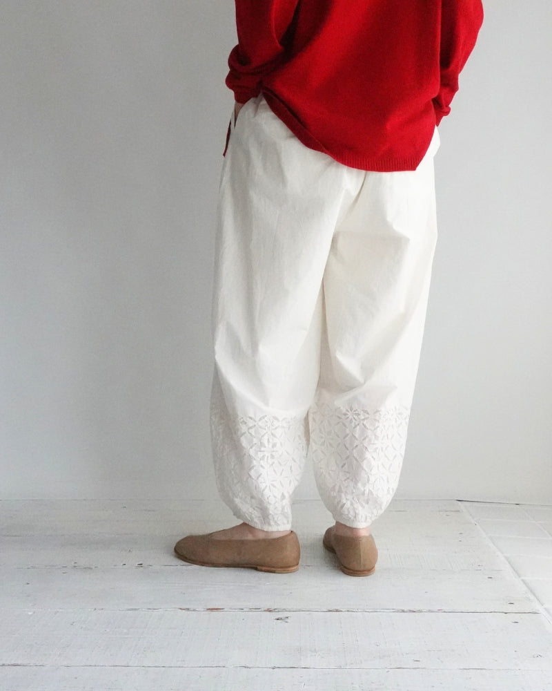 Soft Light Filter Pants in Off White