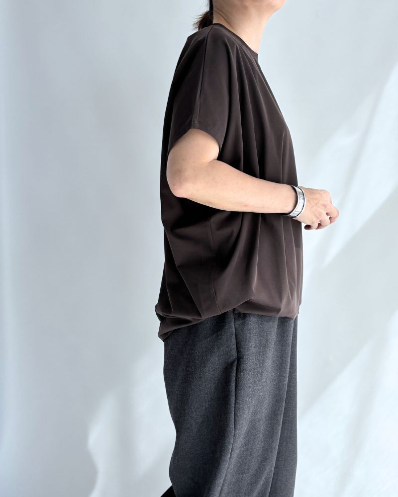 Royal Stretch Jersey Round Pullover