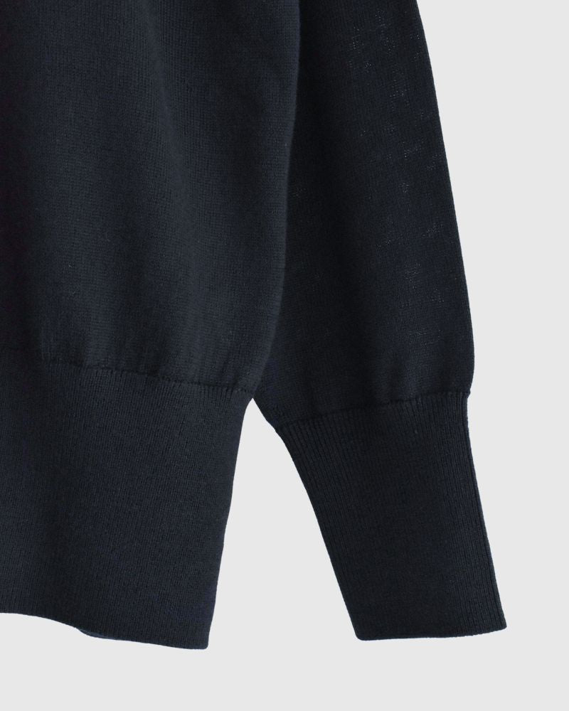 Merino Daddy Cardigan in Navy