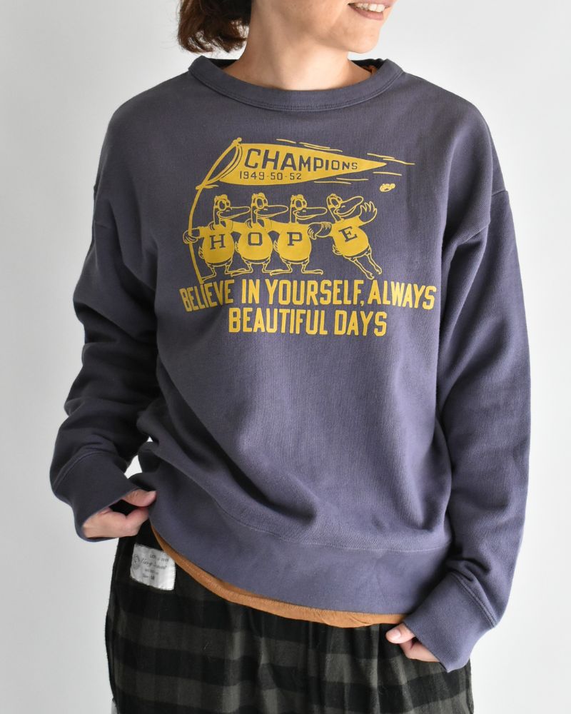 HOPE sweatshirt in Navy