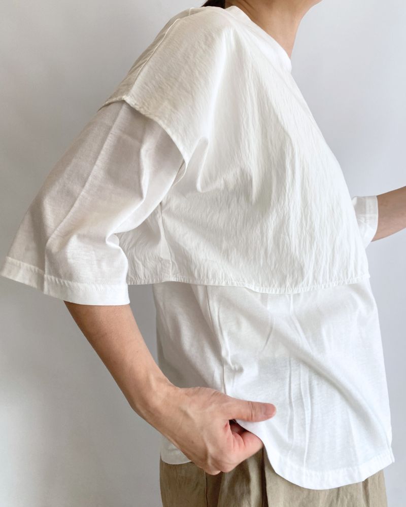 LAYERED TOPS 'HABOI' in White