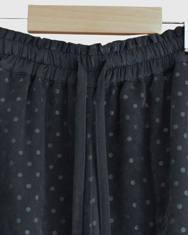 Embossed dot pants 'SONK' in Navy