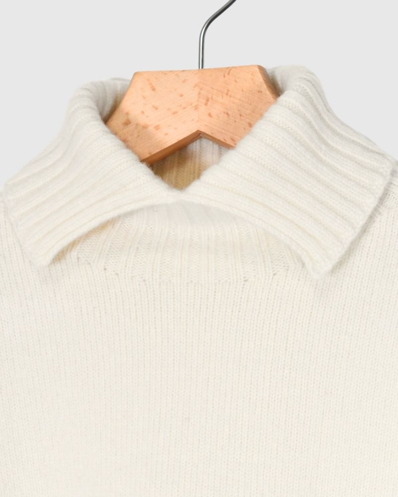 LULU 2-way Turtleneck Knit in Off