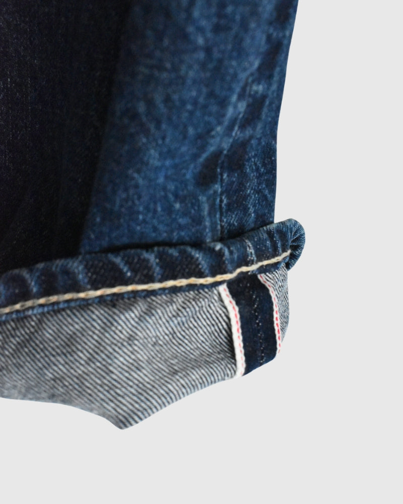 Selvedge Denim 5-Pocket Pants in Blue