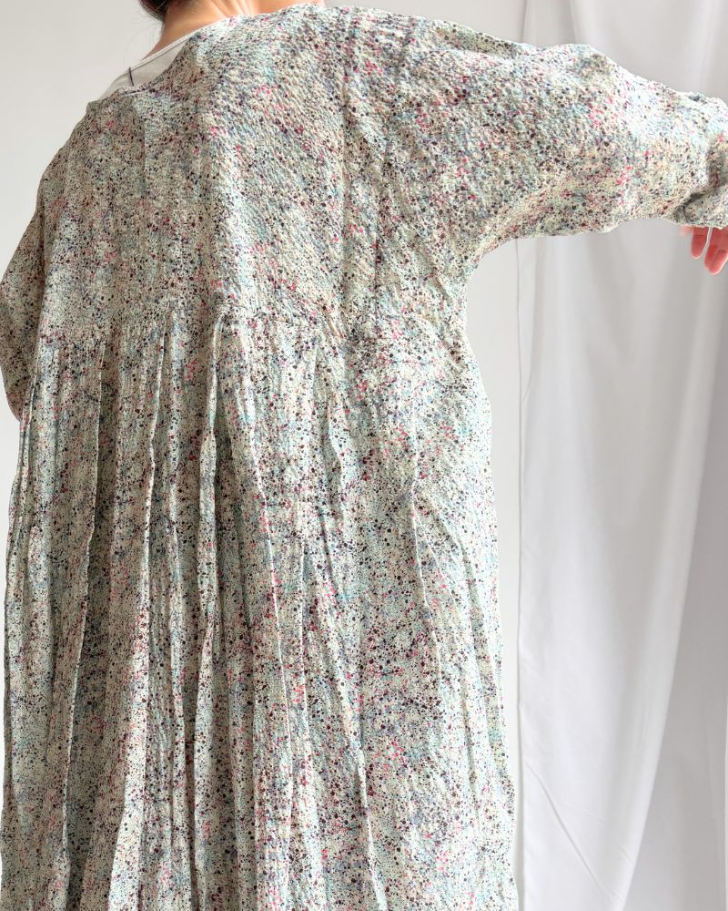 Liberty Print Dress in BluePrint