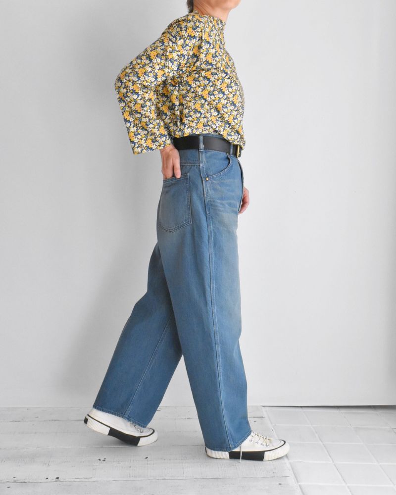 Loose Painter Denim Pants in VintageWash