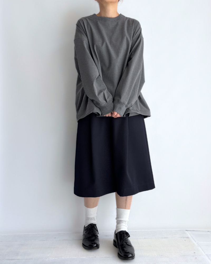 Unisex Drawstring Pullover in Gray
