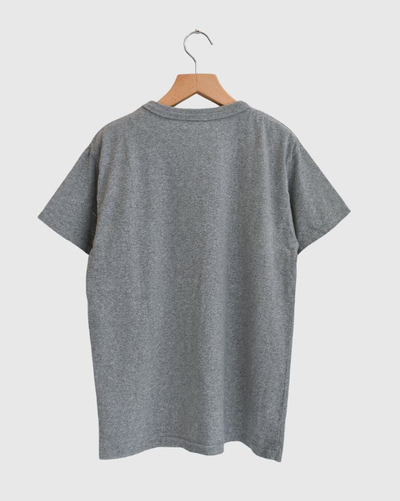 Vintage Cotton Jersey ALL GOOD T-Shirt in Gray