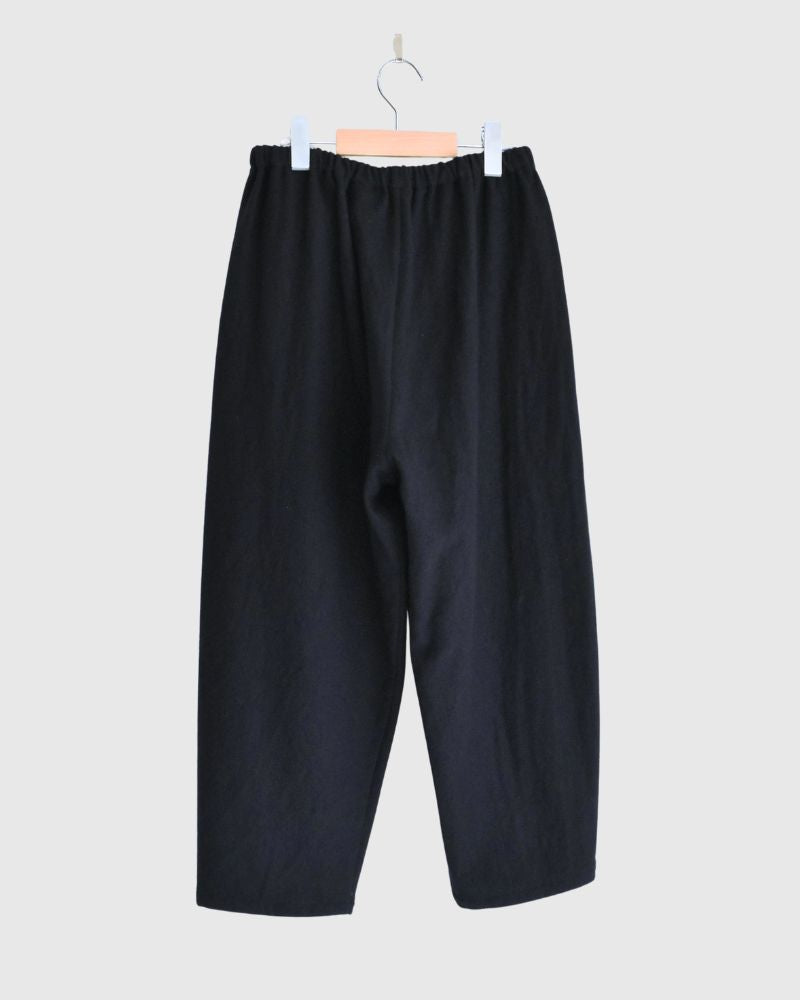 Cocoon Pants (Wool) in Navy