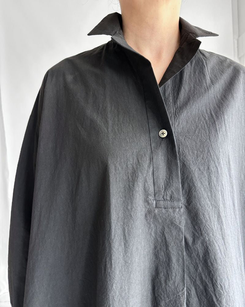 Skipper Flare Dress in Black