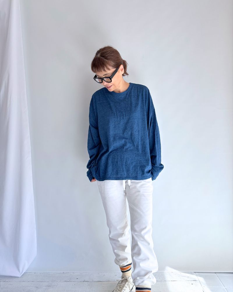 Jersey loose pullover
