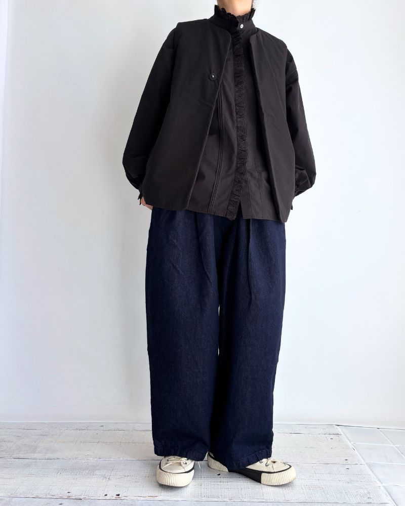 Vintage Lace Blouse in Black