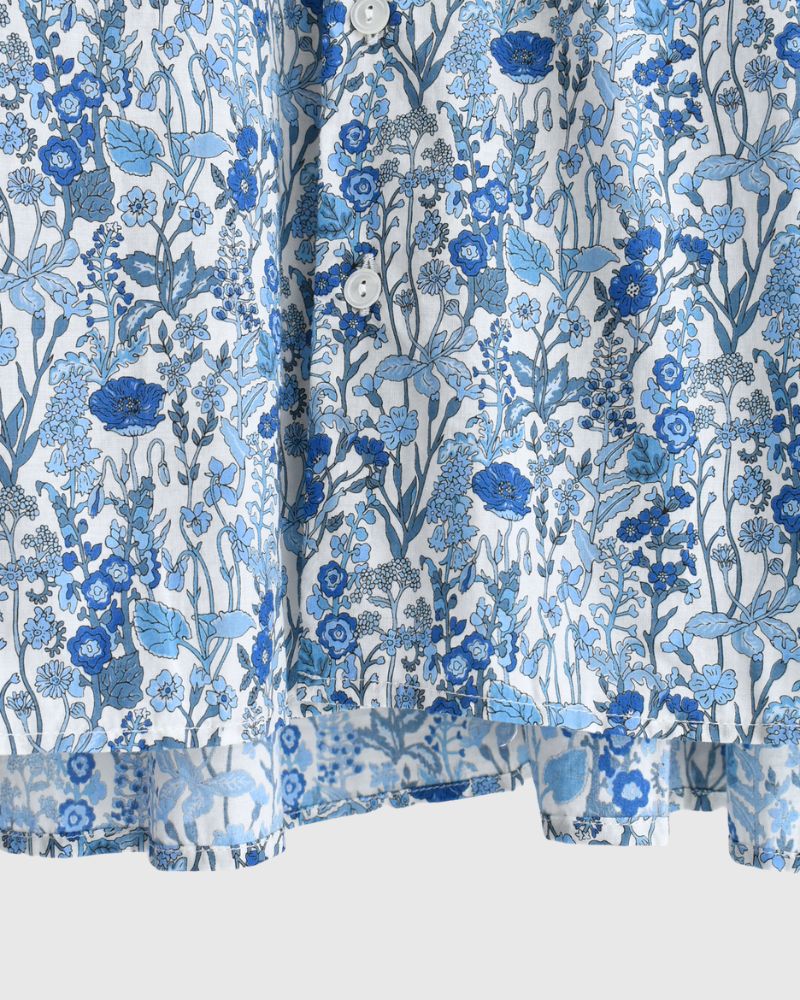 LIBERTY PRINT Shirt Blouse in Nazuna