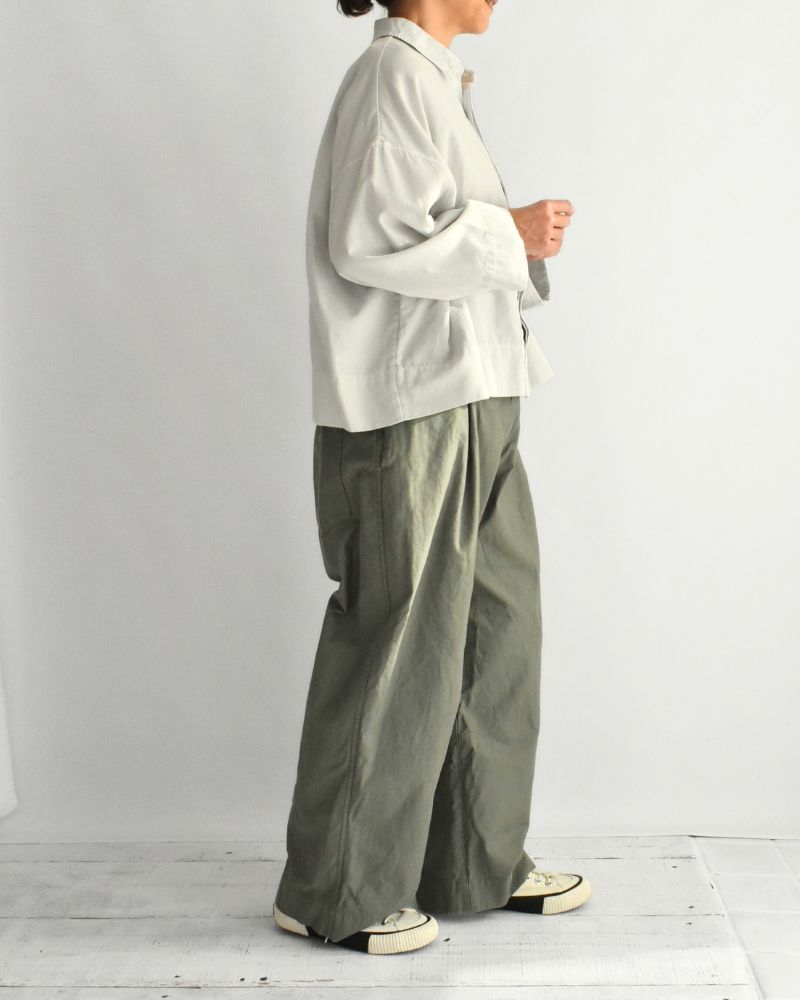 One Side Pocket Pants in Khaki