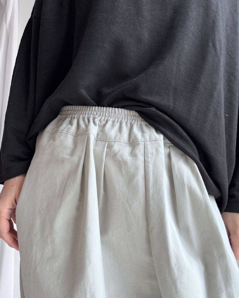 Egg Pants (Cotton Washi) in Gray