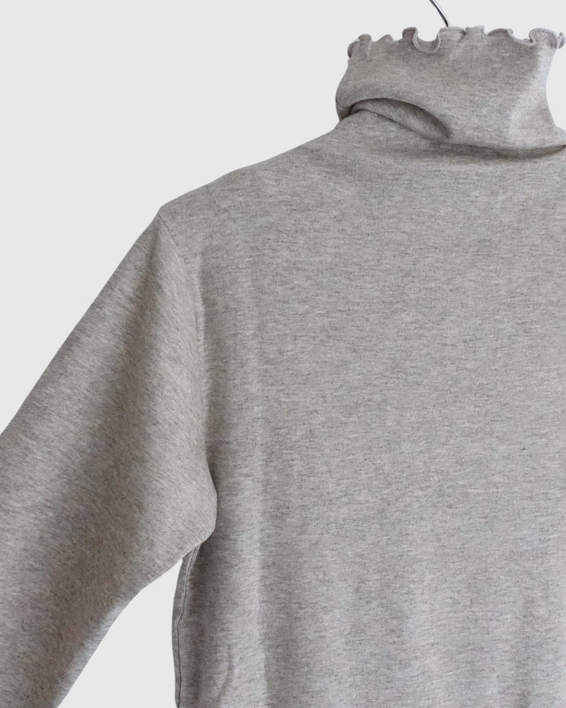 Yak Turtleneck Pullover in Greige