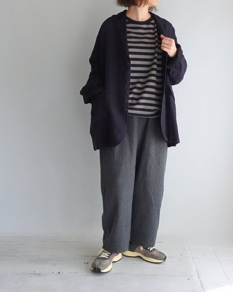 Wool Pants in Gray