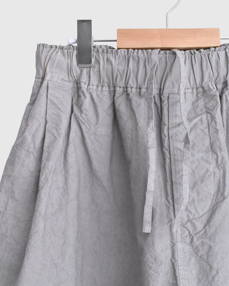 Garment dyed pants in Gray