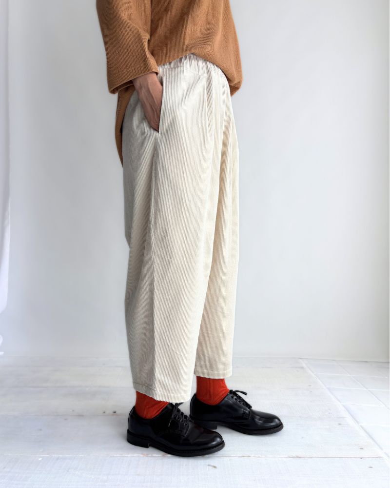 Egg Pants (Corduroy) in Ivory