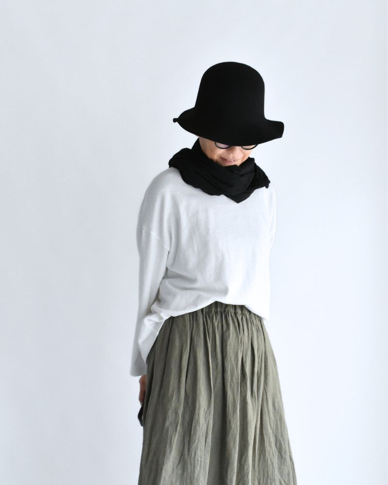 Jersey Pullover in White