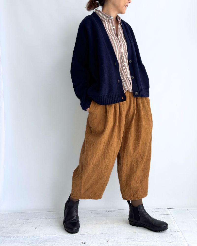 JANE V-neck Cardigan in Navy