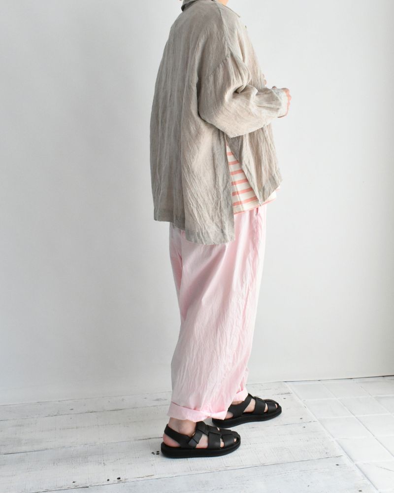 Combed Broad Slow Pants in Pink