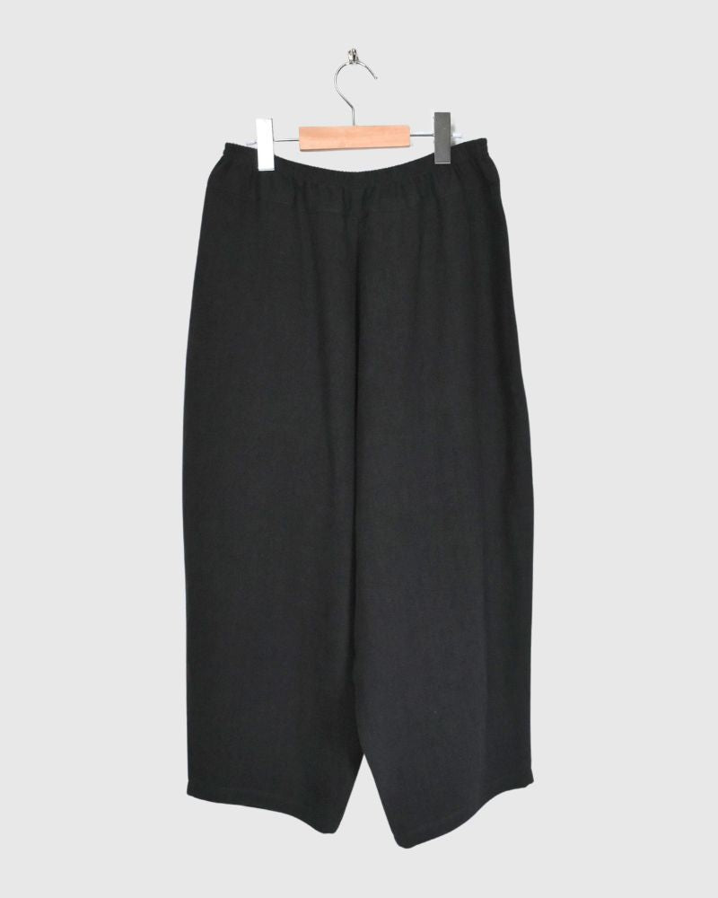 Egg Pants (LINEN) in Sumi