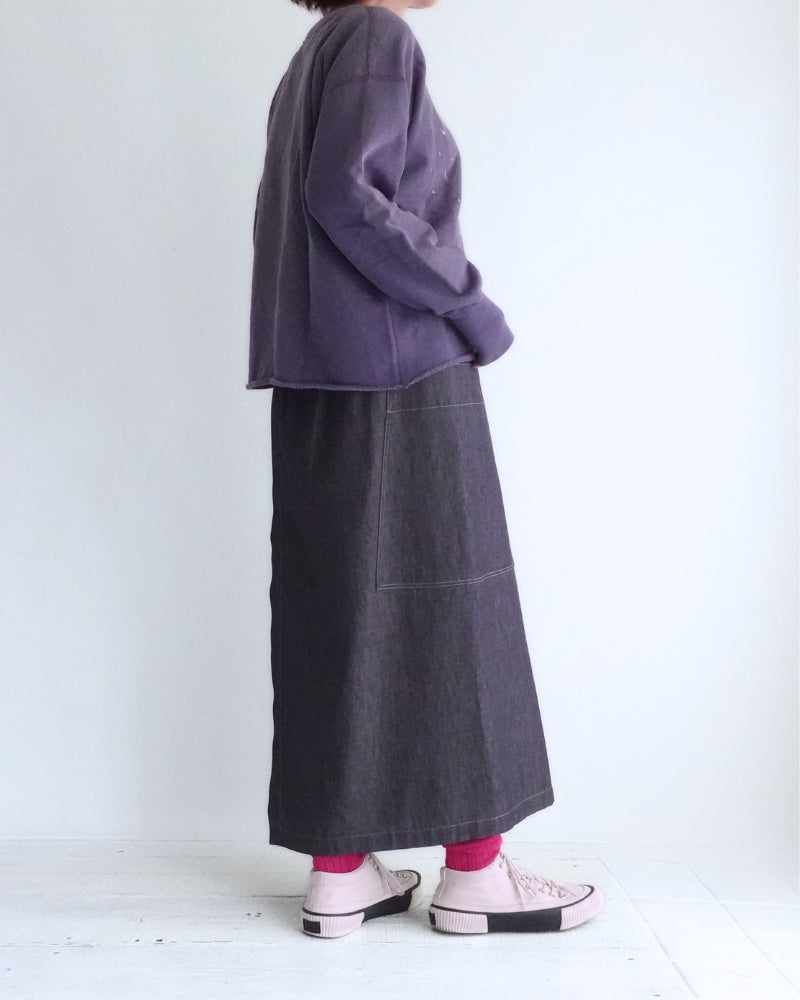 Vintage Sweat Double Gusset Pullover in LightPurple