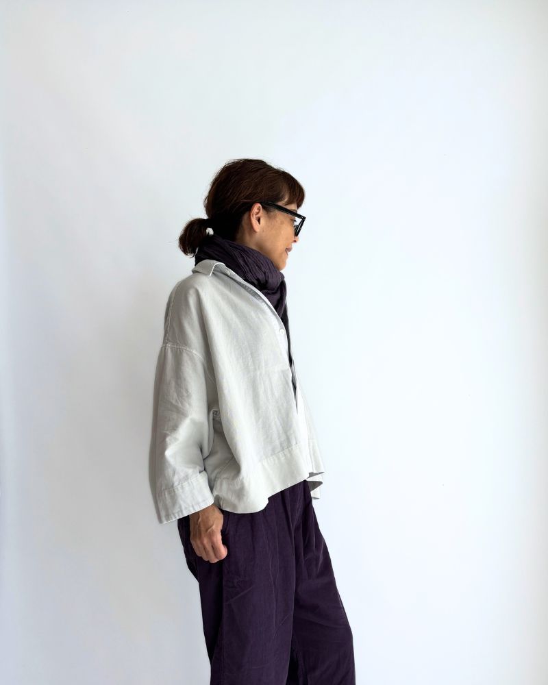 Soft Twill Shirt in IceGray