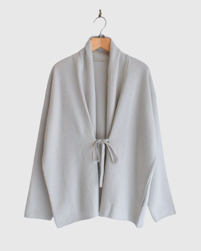 Shawl Cardigan in Milk