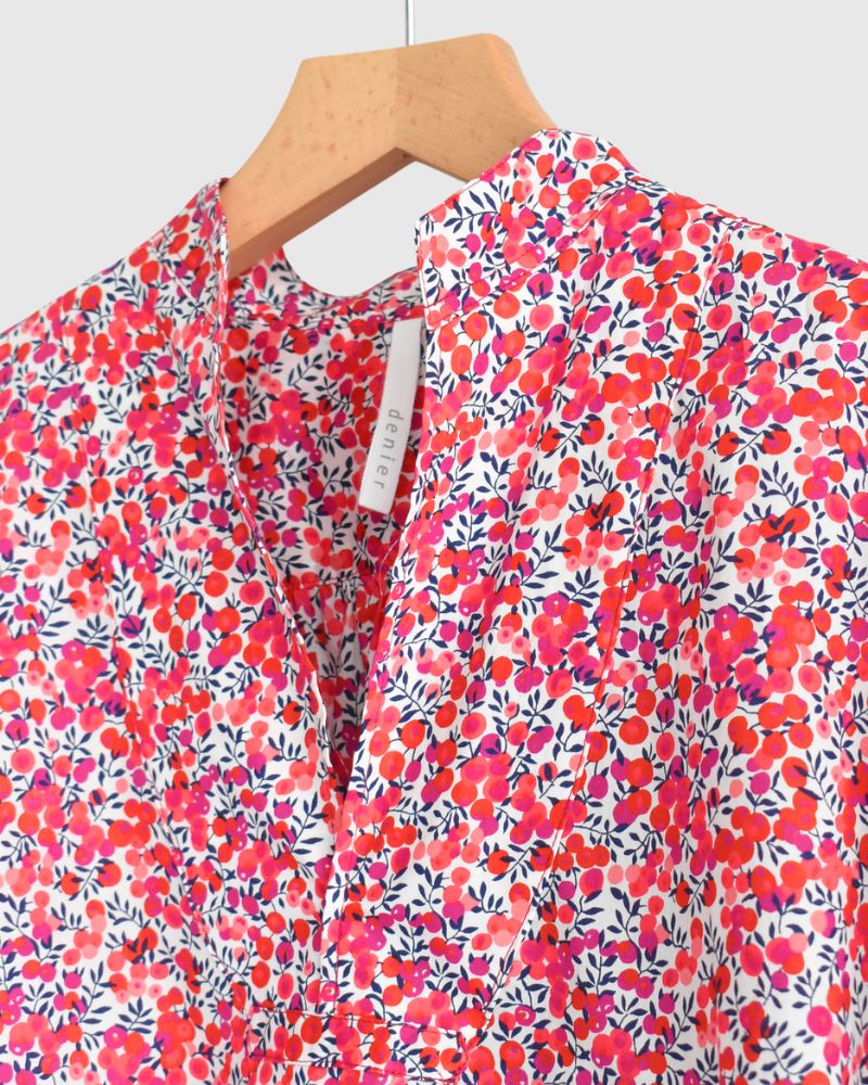 Skipper Shirt (LIBERTY) in WiltshireRed