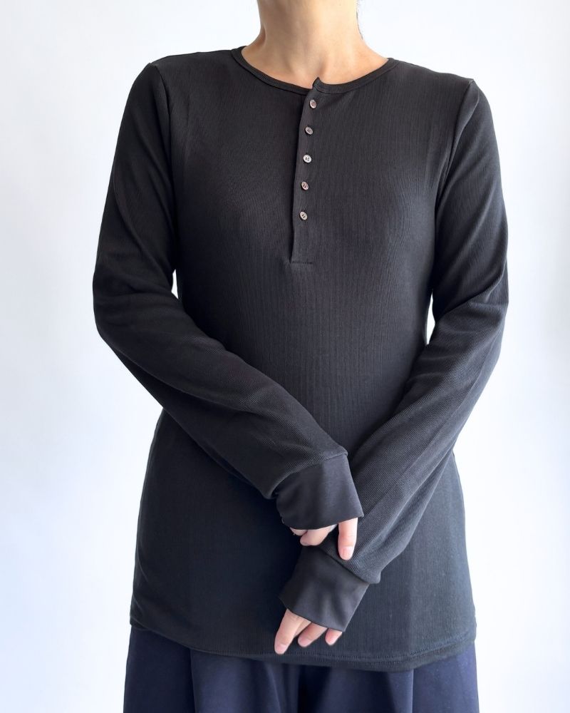 Teleco Henley Long Sleeve Tee