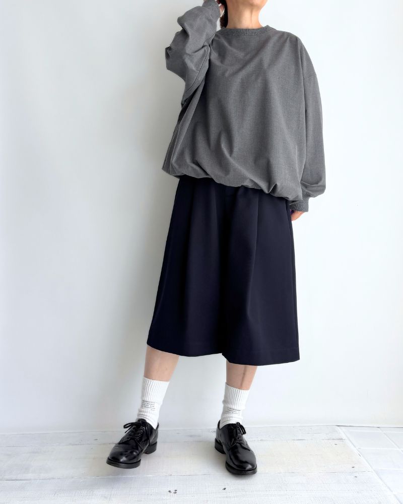Unisex Drawstring Pullover in Gray