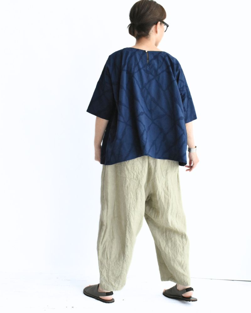 40/- Linen Charlie Pants in Beige