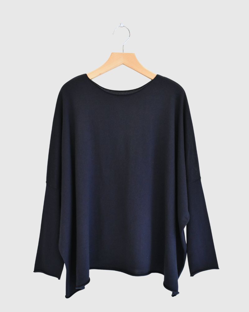 5-Color T-Line Pullover in InkNavy