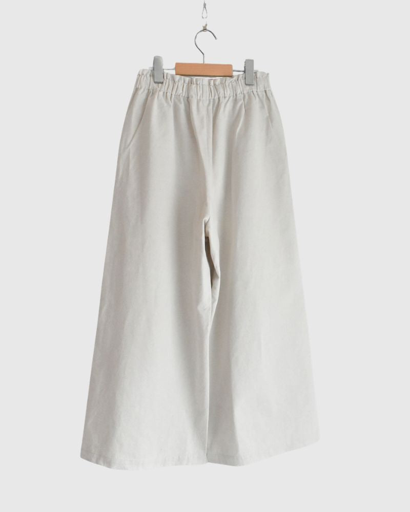 Seamless Side Wide Pants in Natural