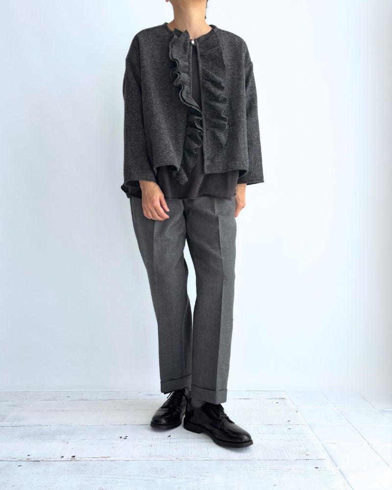 5-Color T-Line Pullover in CharcoalGray