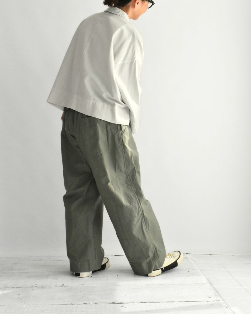One Side Pocket Pants in Khaki