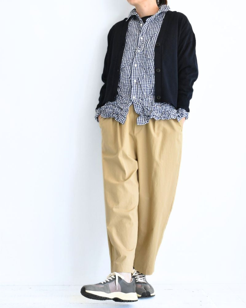 Regular Collar Long Sleeve Shirt in BlueGingham