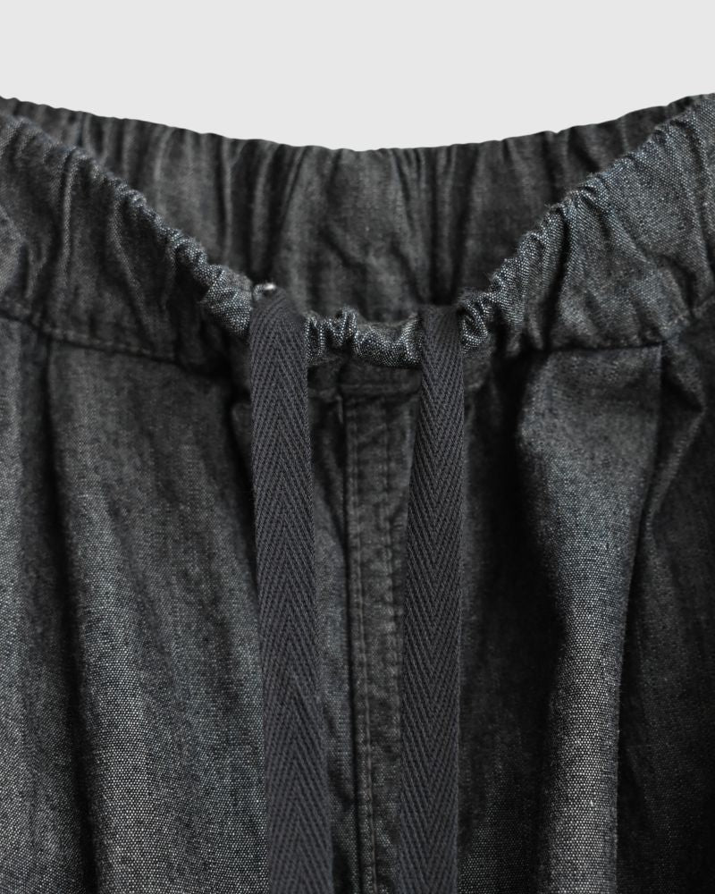 6.3oz Denim Dungaree Full Pants in Indigo