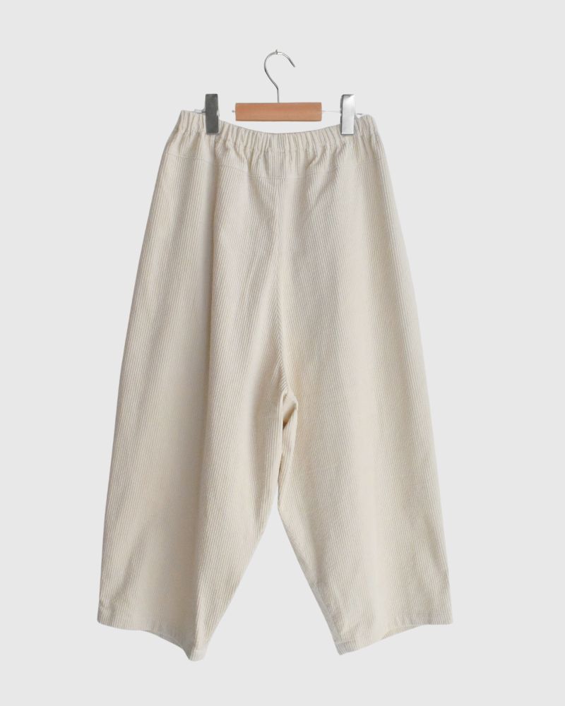 Egg Pants (Corduroy) in Ivory